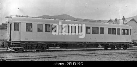 Fabrikfoto der Nesselsdorfer Waggonfabrik des LI-Limousinenwagens Stockfoto