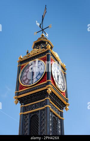 LONDON/GROSSBRITANNIEN - 13. März: der kleine Ben außerhalb Victoria Bus Station London am 13. März 2016 Stockfoto