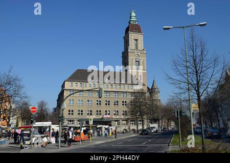 Rathaus, Breslauer Platz, Friedenau, Berlin, Deutschland Stockfoto