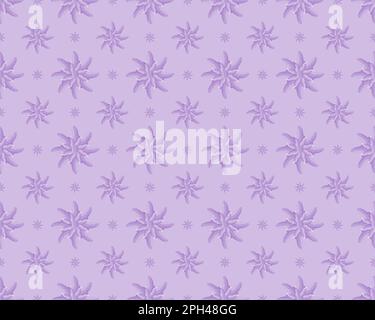 Neues trendiges Blumenmuster Nahtloser Hintergrund, nahtloses Blumenmuster, Tapetenmuster Stockfoto