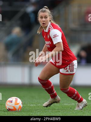 London, Großbritannien. 25. März 2023. Victoria Pelova von Arsenal während des FA Women's Super League-Spiels im Breyer Group Stadium, London. Das Bild sollte lauten: Paul Terry/Sportimage Credit: Sportimage/Alamy Live News Stockfoto