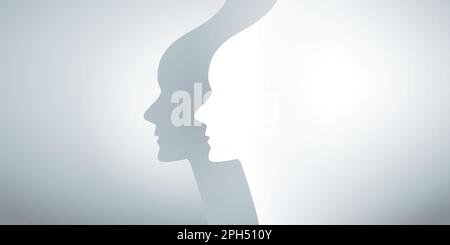 Maschinelles Lernen, künstliche Intelligenz, Cloud-Computing und Netzwerkdesign Stock Vektor