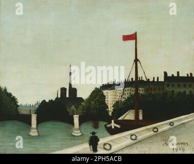 Notre Dame 1909 von Henri Rousseau Stockfoto