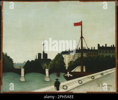 Notre Dame 1909 von Henri Rousseau Stockfoto