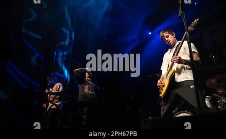 Dann Bostock von Trash Boat tritt am 22. März 2023 auf der O2 Academy Glasgow auf Stockfoto