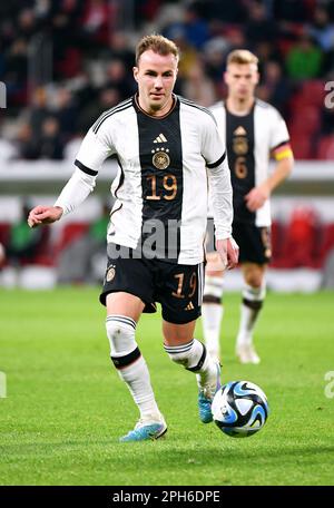 Fußballnationalmannschaft, internationales Spiel, Mewa-Arena Mainz: Deutschland gegen Peru; Mario Götze (GER) Stockfoto