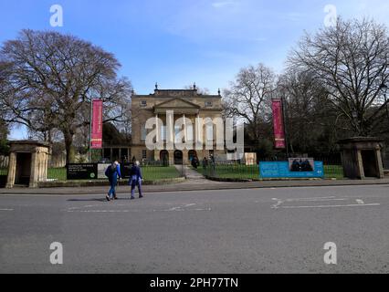 Das Holburne Museum of Art, Bath. Vom März 2023. cym Stockfoto