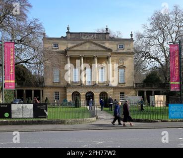 Das Holburne Museum of Art, Bath. Vom März 2023 Stockfoto