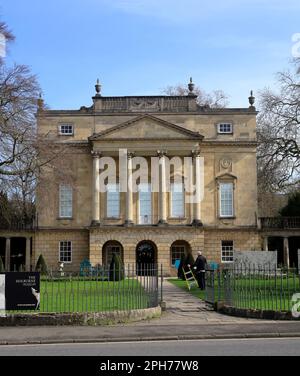 Das Holborne Museum of Art, Bath. Vom März 2023. Stockfoto