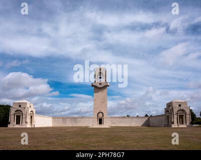 Villers-Bretonneux Memorial, Foully, Somme, Frankreich Stockfoto