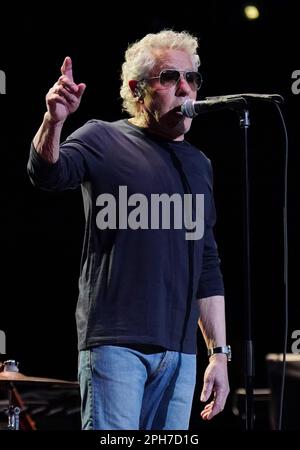 Roger Daltrey während der Teenage Cancer Trust Show in der Royal Albert Hall, London. Foto: Sonntag, 26. März 2023. Stockfoto