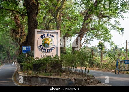 Bangaon, Westbengalen, Indien. 26. März 2023. Verschiedene Momente der gemeinsamen Rückzugszeremonie von BSF und BGB an der Grenze Petrapole-Benapole Indo-Bangla am Unabhängigkeitstag 52. in Bangladesch. (Kreditbild: © Amlan Biswas/Pacific Press via ZUMA Press Wire) NUR REDAKTIONELLE VERWENDUNG! Nicht für den kommerziellen GEBRAUCH! Stockfoto