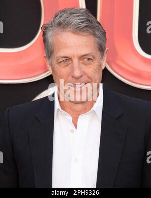 26. März 2023 - Westwood, Kalifornien - Hugh Grant. Los Angeles Premiere of Paramount Pictures' „Dungeons and Dragons: Honor Better Thieves“ im Regency Village Theater. (Kreditbild: © Billy Bennight/AdMedia via ZUMA Press Wire) NUR REDAKTIONELLE VERWENDUNG! Nicht für den kommerziellen GEBRAUCH! Stockfoto