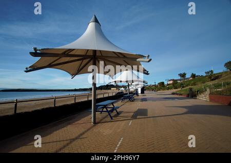 Barry Island Promenade Stockfoto