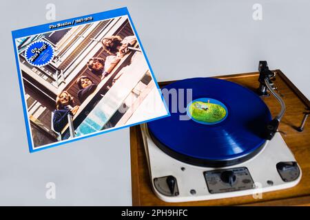 EMI CD - The Beatles / 1967-1970. Stockfoto