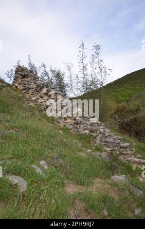 Griechenland, Thessalien, Larisa, Elassona Flampouro Village Old Watermill Area Stockfoto