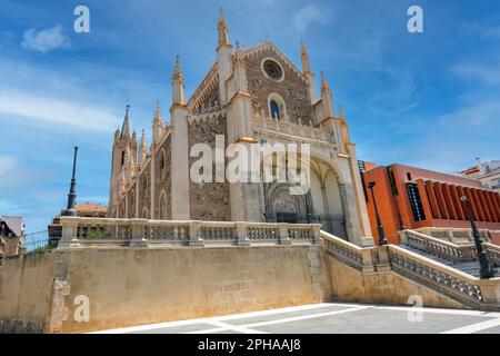 Römisch-katholische Kirche San Jeronimo el Real in der spanischen Hauptstadt Madrid Stockfoto