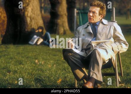 Britischer Schauspieler Albert Finney in London 1982 Stockfoto