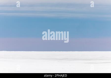 Blick vom Naubinway Rastplatz am nördlichsten Punkt des Lake Michigan auf der Oberen Halbinsel, Michigan, USA Stockfoto