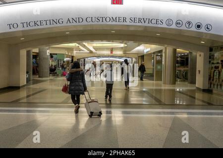 Grand Central Madison Station ist die neue Long Island Rail Road Verbindung in Midtown Manhattan, 2023, New York City, USA Stockfoto