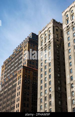 2 Park Ave. Liegt an der 4 Park Avenue am südlichen Ende des Murray Hill Historic District, 2023, New York City Stockfoto