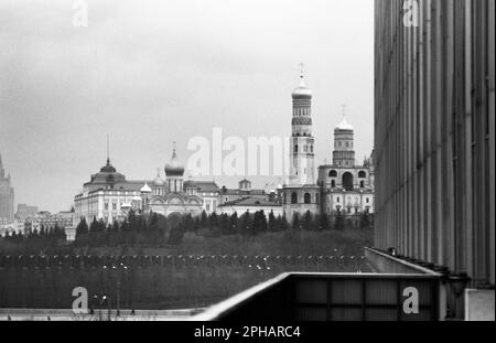 Kreml, Moskau, April 1976 Stockfoto