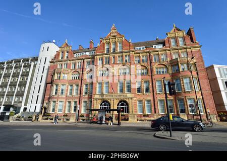 The Lister Hospital, Chelsea Bridge Road, Chelsea, West London, Vereinigtes Königreich Stockfoto