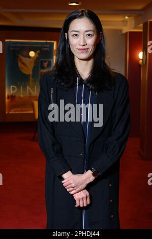 Paris, Frankreich. 27. März 2023. Dancer Sangeun Lee besucht die Premiere der Dancing Pina im Kino Arlequin auf Marsh 27 in Paris, Frankreich. Foto: Laurent Zabulon/ABACAPRESS.COM Kredit: Abaca Press/Alamy Live News Stockfoto