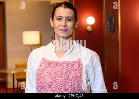 Paris, Frankreich. 27. März 2023. Dancer Clementine Deluy besucht die Premiere der Dancing Pina im Kino Arlequin auf Marsh 27 in Paris, Frankreich. Foto: Laurent Zabulon/ABACAPRESS.COM Kredit: Abaca Press/Alamy Live News Stockfoto