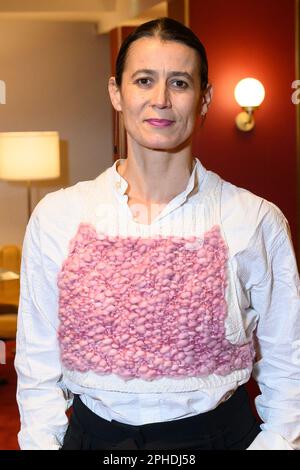 Paris, Frankreich. 27. März 2023. Dancer Clementine Deluy besucht die Premiere der Dancing Pina im Kino Arlequin auf Marsh 27 in Paris, Frankreich. Foto: Laurent Zabulon/ABACAPRESS.COM Kredit: Abaca Press/Alamy Live News Stockfoto