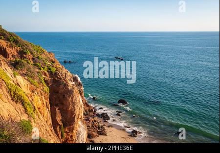 Point Dume State Beach in Kalifornien Stockfoto