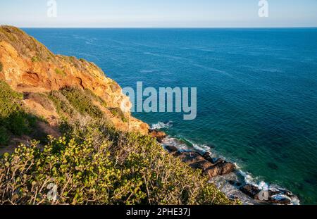 Point Dume State Beach in Kalifornien Stockfoto