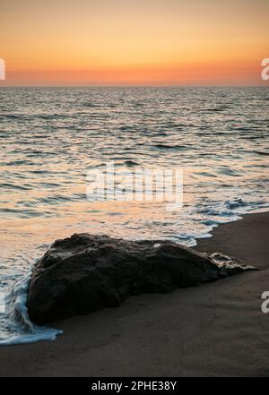 Point Dume State Beach in Kalifornien Stockfoto