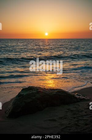 Point Dume State Beach in Kalifornien Stockfoto