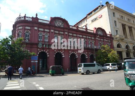 Colombo Street Sri Lanka Stockfoto