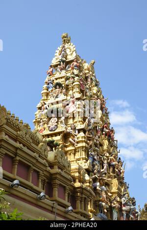 Colombo Street Sri Lanka Stockfoto