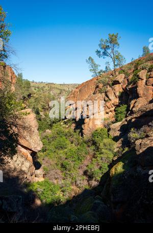 Pinnacles National Park in Kalifornien Stockfoto