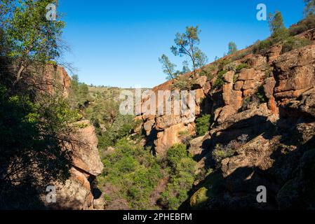 Pinnacles National Park in Kalifornien Stockfoto