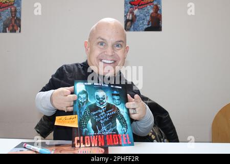 Martin Klebba bei der Proud Nerd Convention in der Messehalle. Trier, 25.03.2023 Stockfoto