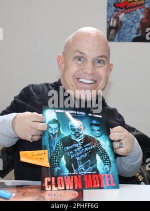 Martin Klebba bei der Proud Nerd Convention in der Messehalle. Trier, 25.03.2023 Stockfoto