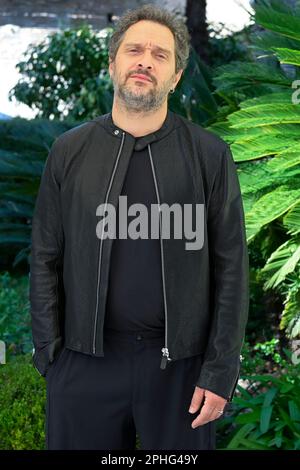 Rom, Italien. 28. März 2023. Claudio Santamaria besucht den Fototermin des Films „Super Mario Bros Ich Filme im Hotel De Russie. Kredit: SOPA Images Limited/Alamy Live News Stockfoto