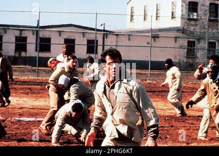 SYLVESTER STALLONE in HAFT (1989), Regie John FLYNN. Copyright: Nur redaktionelle Verwendung. Kein Merchandising oder Buchumschlag. Dies ist ein öffentlich verteiltes Handout. Nur Zugriffsrechte, keine Urheberrechtslizenz. Nur in Verbindung mit der Werbung für diesen Film reproduziert werden. Kredit: WEISSER ADLER/Album Stockfoto