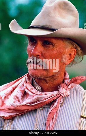 ROBERT DUVALL in LONESOME DOVE (1989), Regie: SIMON WINCER. KREDIT: ALIANZA FILME INTERNATIONAL/MOTOWN PROD./QUINTEX ENTERTAINME/ALBUM Stockfoto