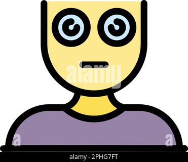 Kein Sleep Jet lag-Symbol. Umriss kein Sleep Jet lag Vektorsymbol für Webdesign isoliert auf weißem Hintergrund flach Stock Vektor