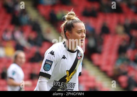 Sheffield, Großbritannien. 26. März 2023. Sheffield, England, März 26. 2023; Isobel Dalton bei der FA Women's Championship - Sheffield United gegen Lewes in Bramall Lane, Sheffield, England. (Sean Chandler/SPP) Guthaben: SPP Sport Press Photo. Alamy Live News Stockfoto