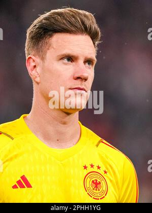 Köln, Deutschland. 28. März 2023. KÖLN, DEUTSCHLAND - MÄRZ 28: Torwart Marc-Andre ter Stegen von Deutschland während des internationalen Freundschaftsspiels zwischen Deutschland und Belgien im RheinEnergieStadion am 28. März 2023 in Köln (Foto von Joris Verwijst/Orange Pictures). Gutschrift: Orange Pics BV/Alamy Live News Stockfoto