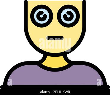 Kein Sleep Jet lag-Symbol. Umriss kein Sleep Jet lag Vektorsymbol für Webdesign isoliert auf weißem Hintergrund flach Stock Vektor