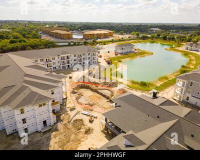 Vero Beach, FL, USA - 19. März 2023: Panoramaaussicht auf den Griffon Vero Beach FL Stockfoto