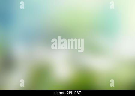 Blauer Hintergrund. Abstrakter Unschärfe-Farbhintergrund in Blau und Grün für kreative Zwecke, Designkonzepte, Hintergrundbilder und Web Stockfoto