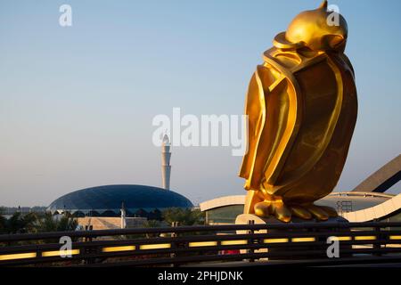 Hamad International Airport Moschee - Katar Stockfoto